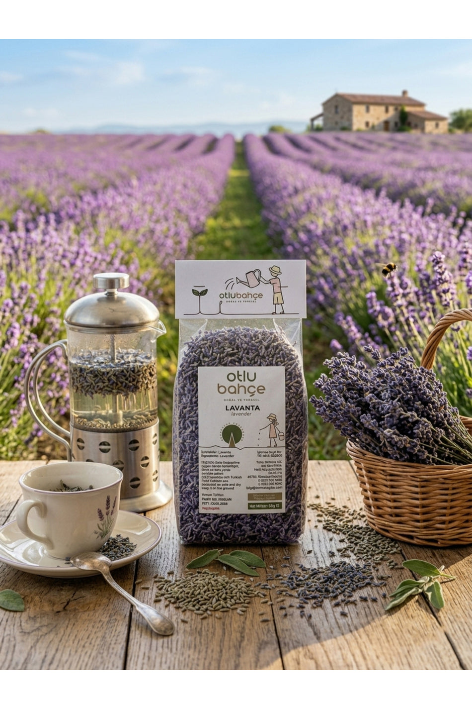 Herbal Garden Lavender Tea, Lavender Tea 50g
