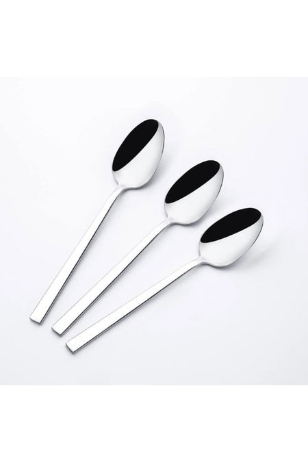 Nehir dalyan Plain 12 Piece tatli Spoon Set - MALLTURK