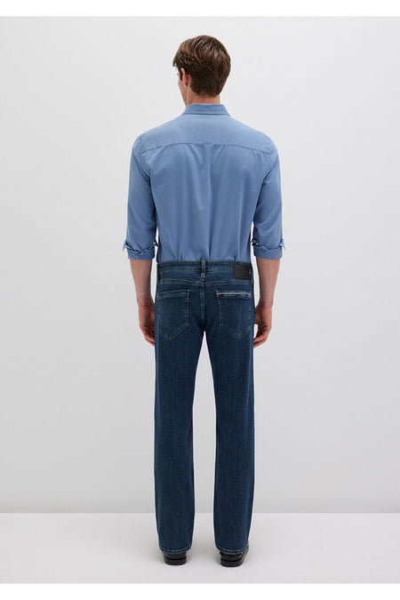 Mavi M0037885202 Martin Premium Dark Misty Jeans Men's Denim Trousers NAVY Mavi - MALLTURK