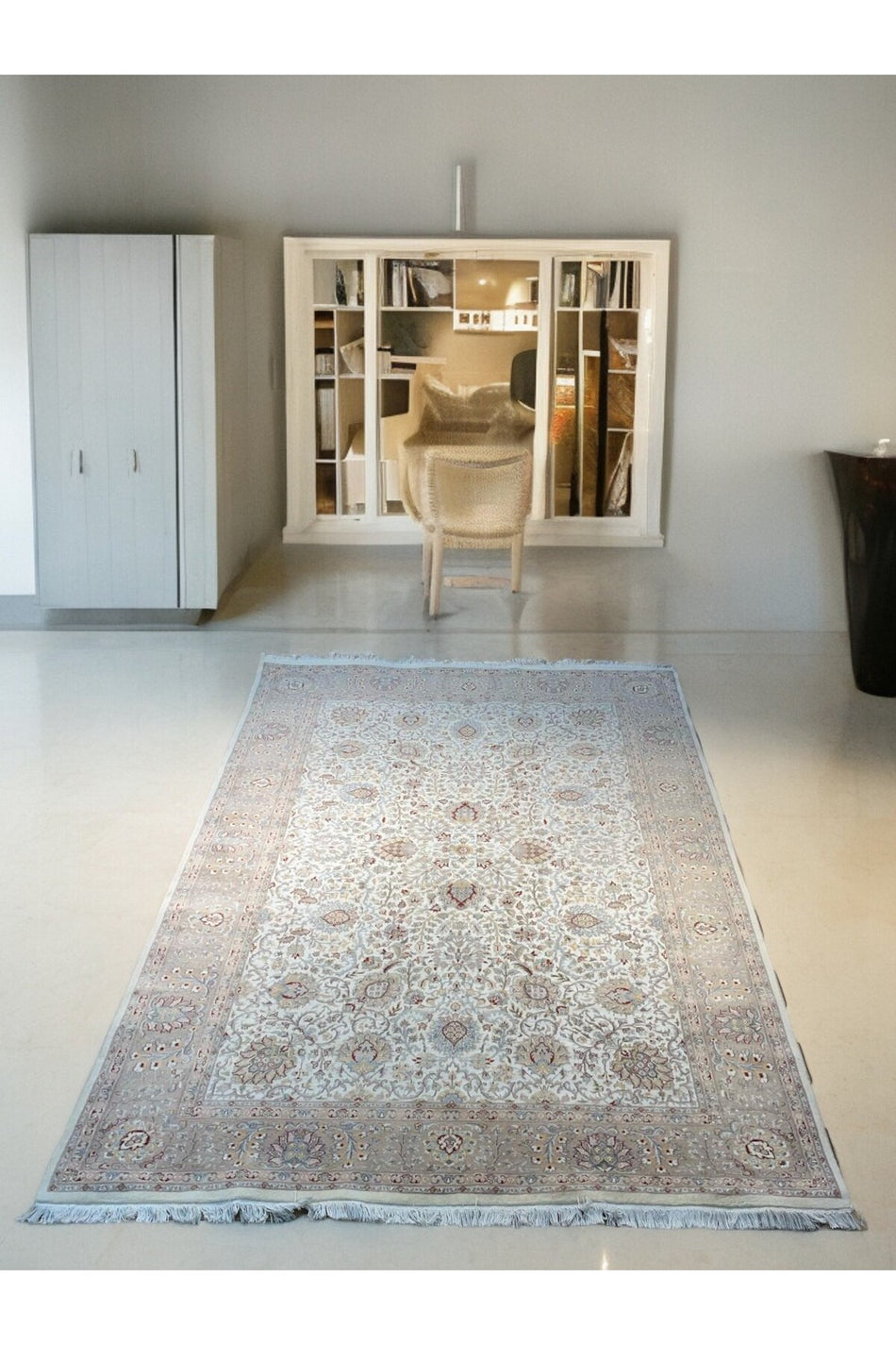 Sirvan Handwoven Afghan Usak Carpet - 297x198 - MALLTURK