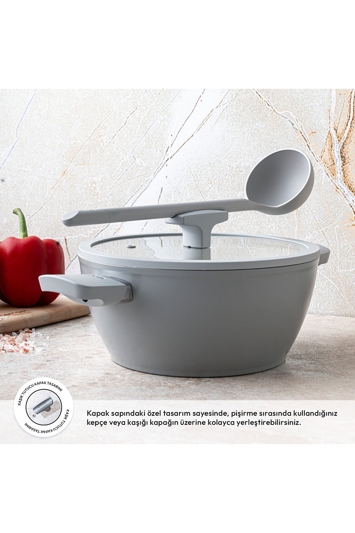 Emsan Swiss Cyrstal RS Stock Pot - MALLTURK