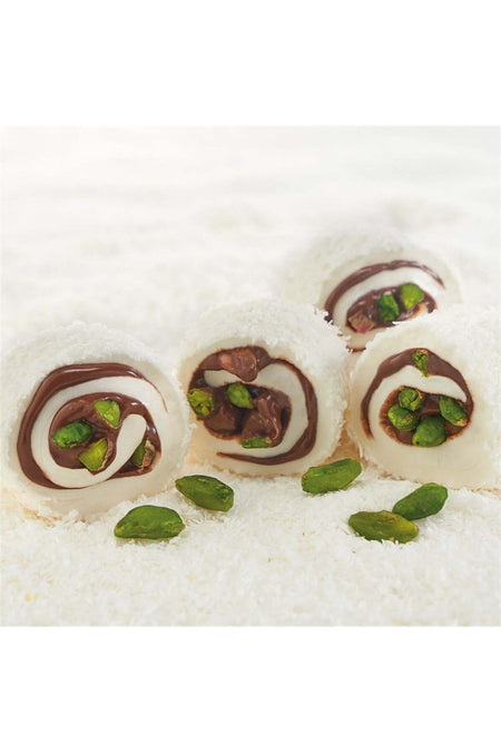 Lokum Atolyesi Sultan Style Chocolate Pistachio Turkish Delight 500g - MALLTURK
