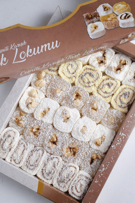Erten sekerleme Gift Box Assorted Turkish Delight 450 g