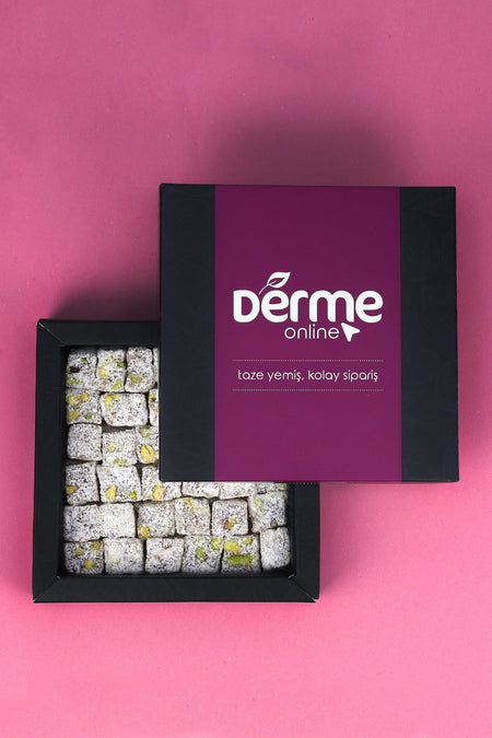 Derme Double Roasted Coconut Extra fistik Turkish Delight 260 g - MALLTURK