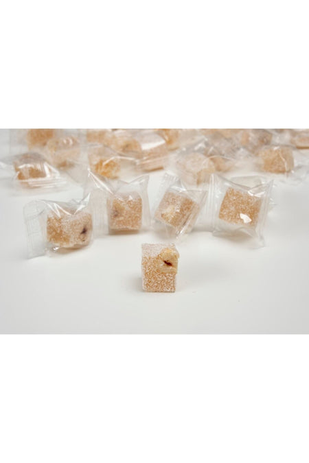 HANEZAN Hazelnut Double Roasted Turkish Delight 1 kg tek tek posetli - MALLTURK