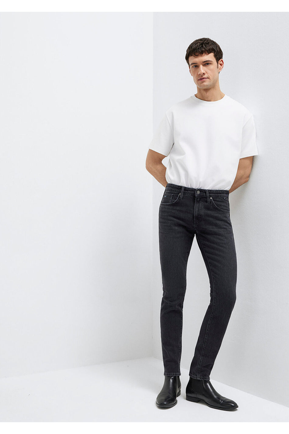 Mavi Male Black M0042490647 James Deep Smoke - MALLTURK