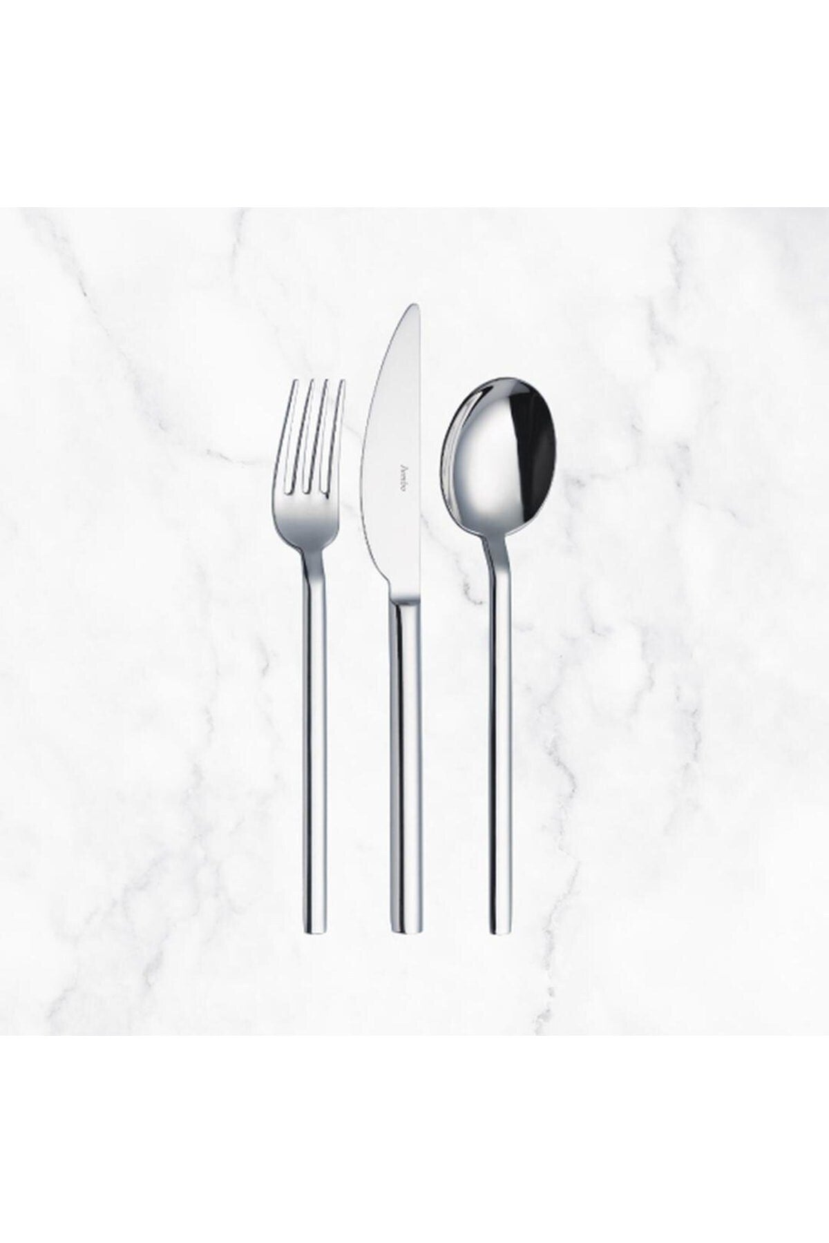Jumbo 8100 36 Piece 12 Place Setting Flatware - MALLTURK