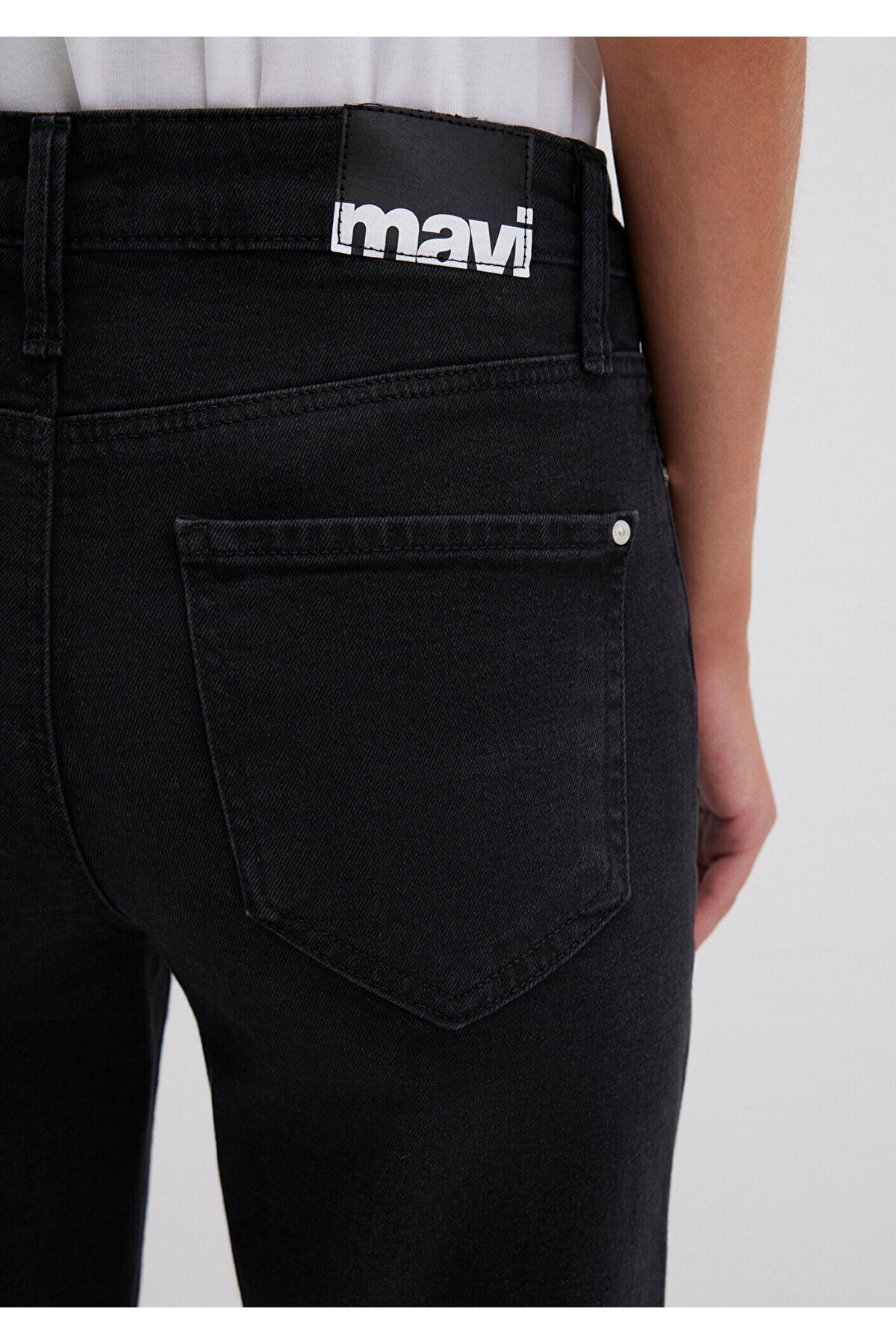 Mavi Cindy 90s Grey Smoke Jeans 100277-30104 - MALLTURK