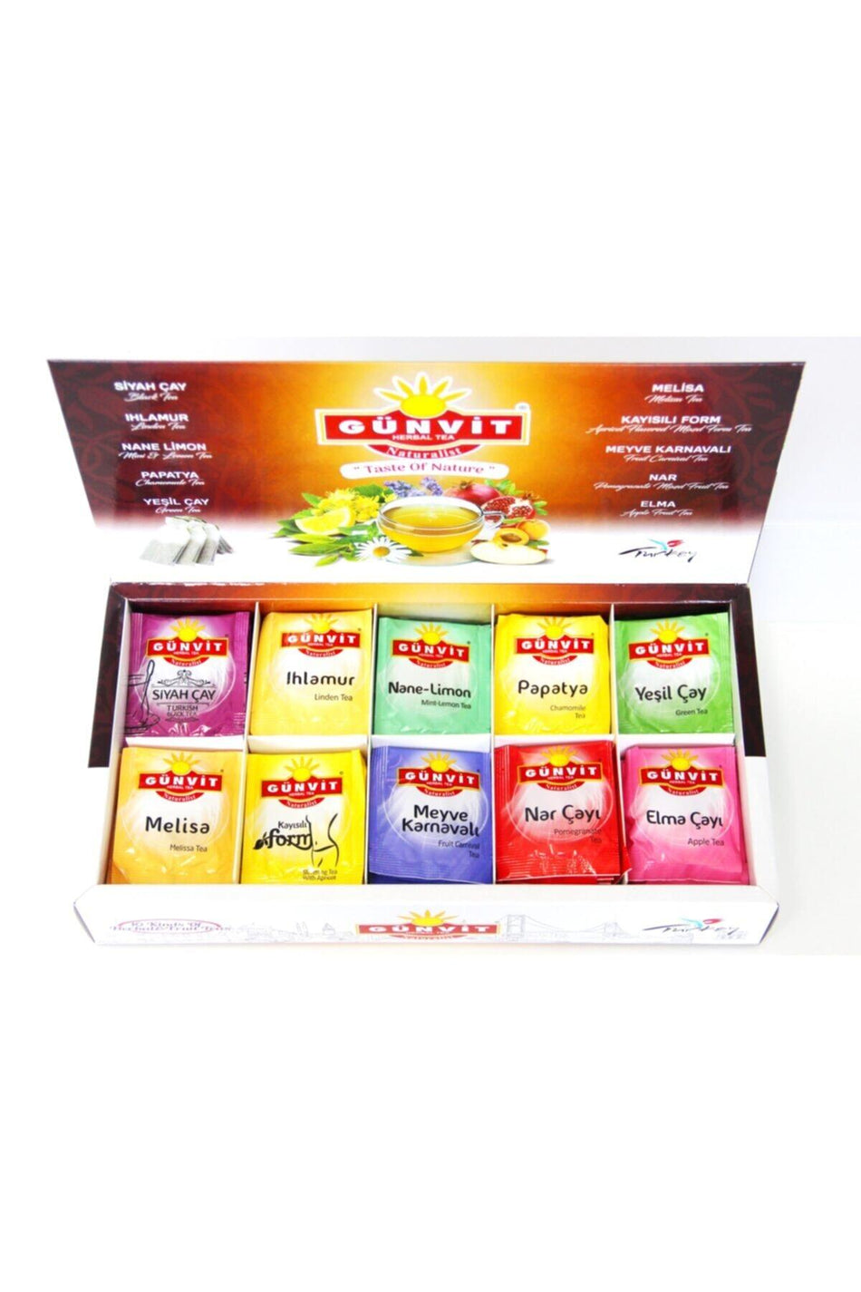 Gunvit 100-Pack Herbal Tea Bags