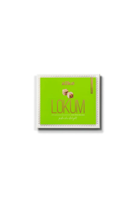 Alko Sekerleme Mini Afyon Style Turkish Delight Pistachio 250 g - MALLTURK