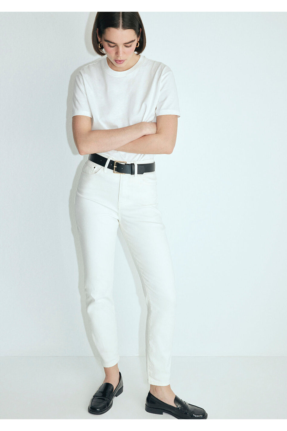 Mavi Star Real Mavi Off-White Jeans 101077-31868 - MALLTURK
