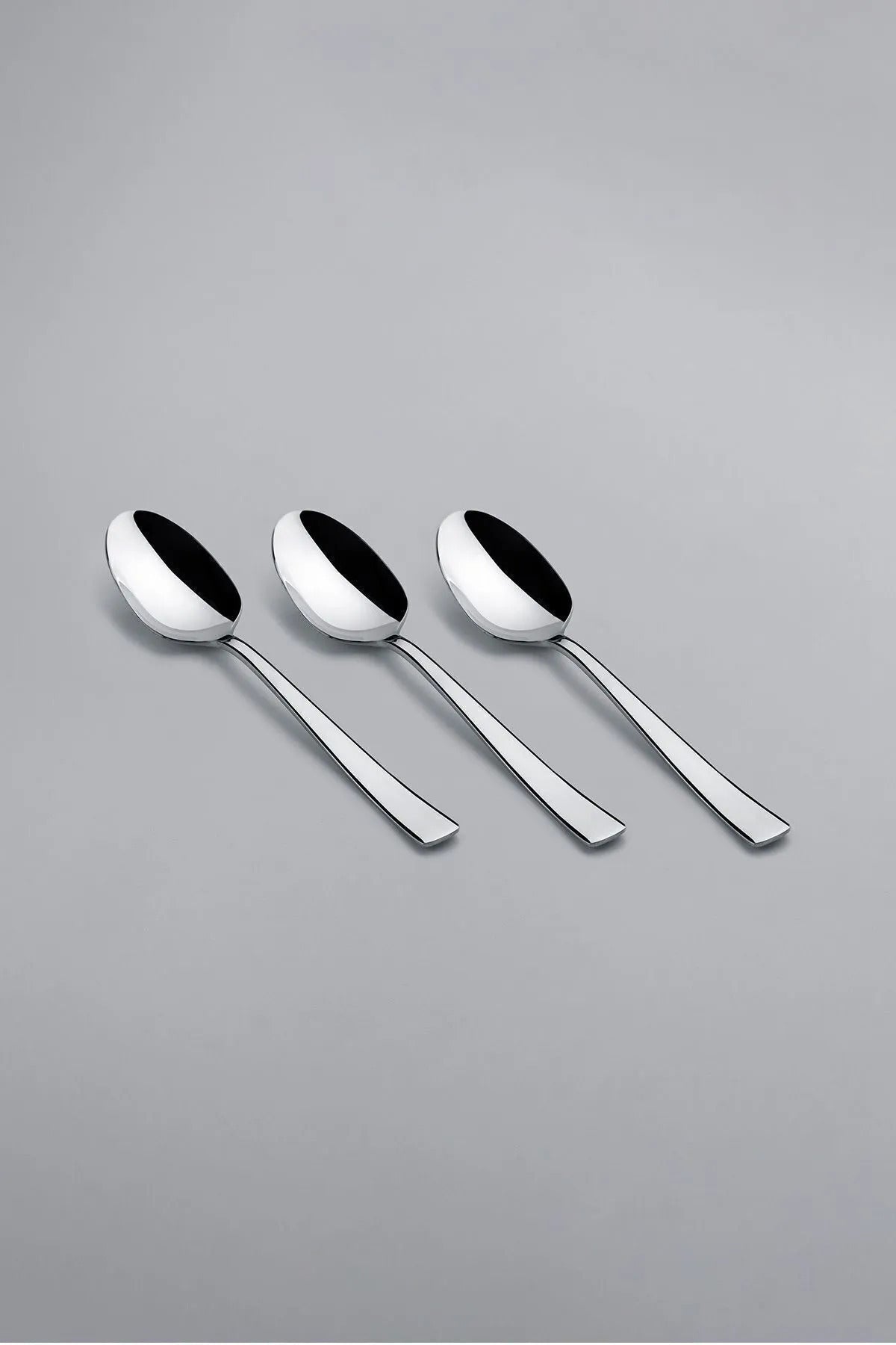 Nehir deniz Plain 12 Place Setting 60 Piece Boxed Fork Spoon Set - MALLTURK