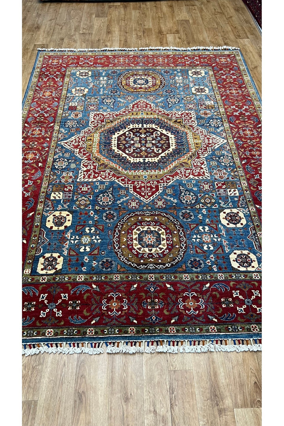 Turkmen Rug Hand-Woven Afghan Rug - MALLTURK