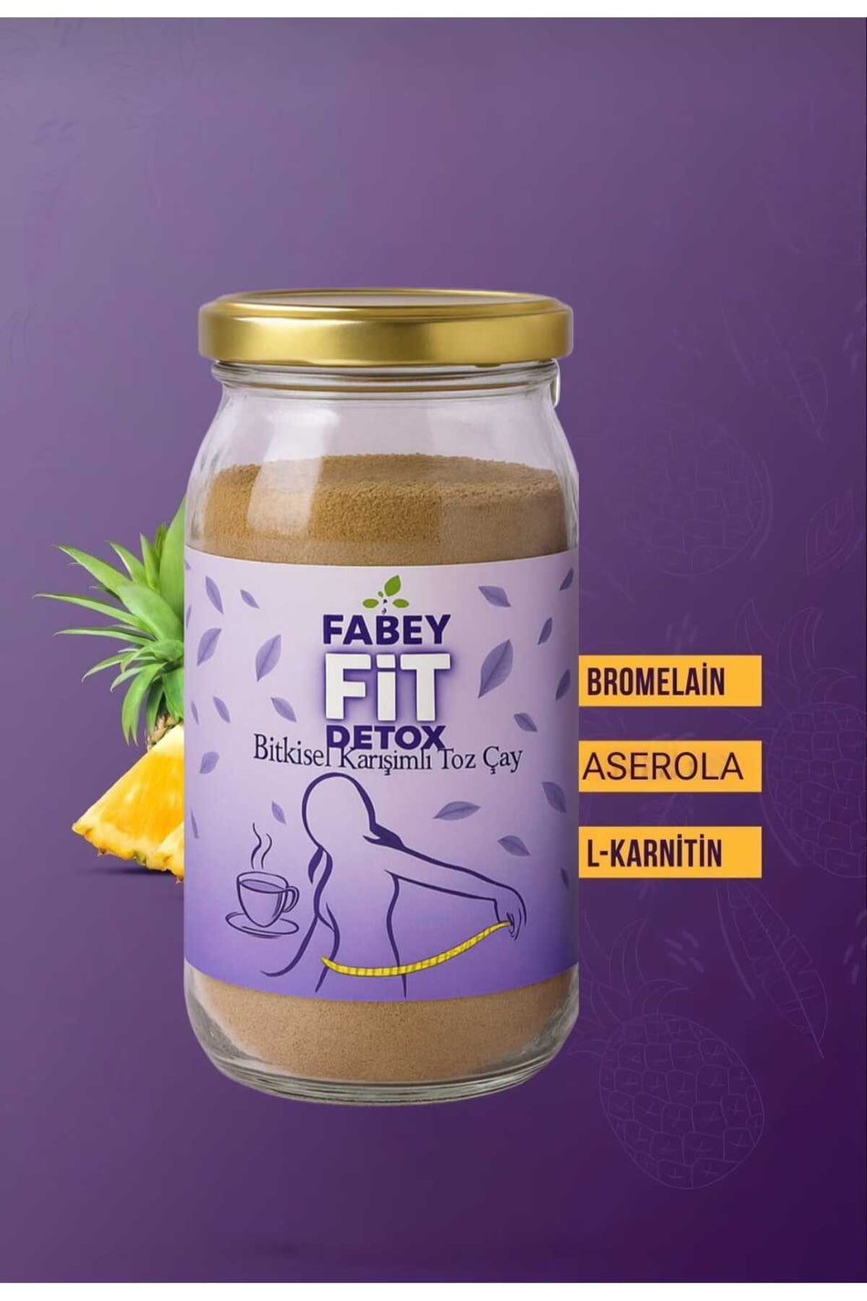 Esfabey Fit Herbal Blend Powdered Tea 140g