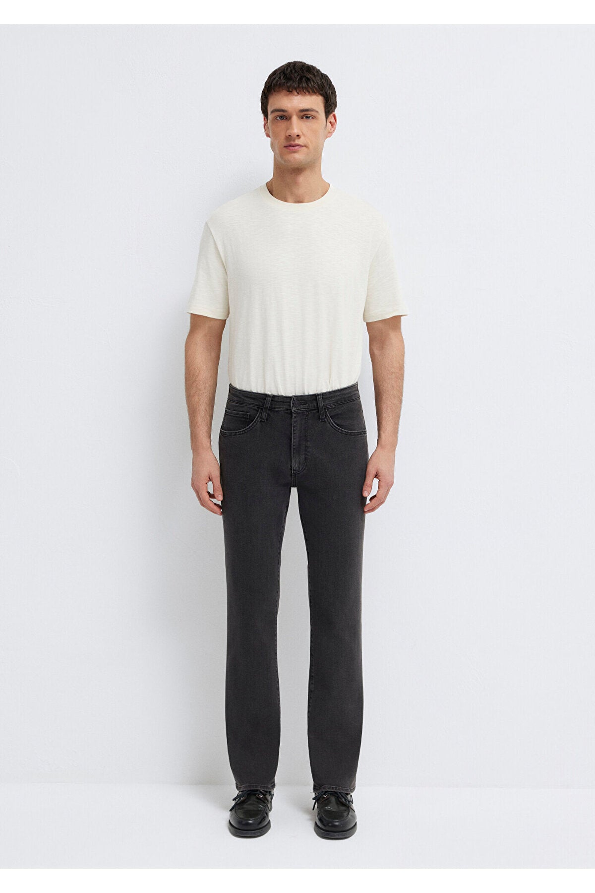 Mavi 177 Dark Grey Comfort Smoke Jeans 0017734787 - MALLTURK