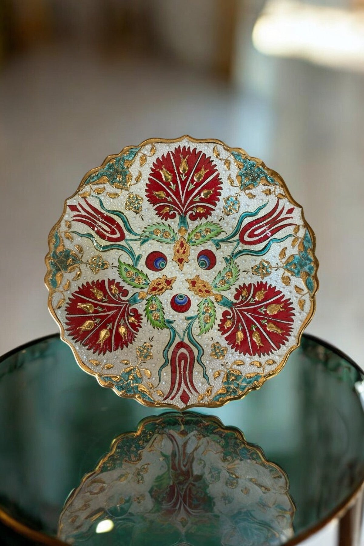 eporselen Ask-i Zer 30 cm Plate - MALLTURK