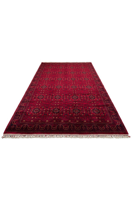 Nesem Hali Boutique EKO Hali NOSTALGIA 960 Red is a special loom rug shaped by the intensive handiwork of women from Usak. - MALLTURK