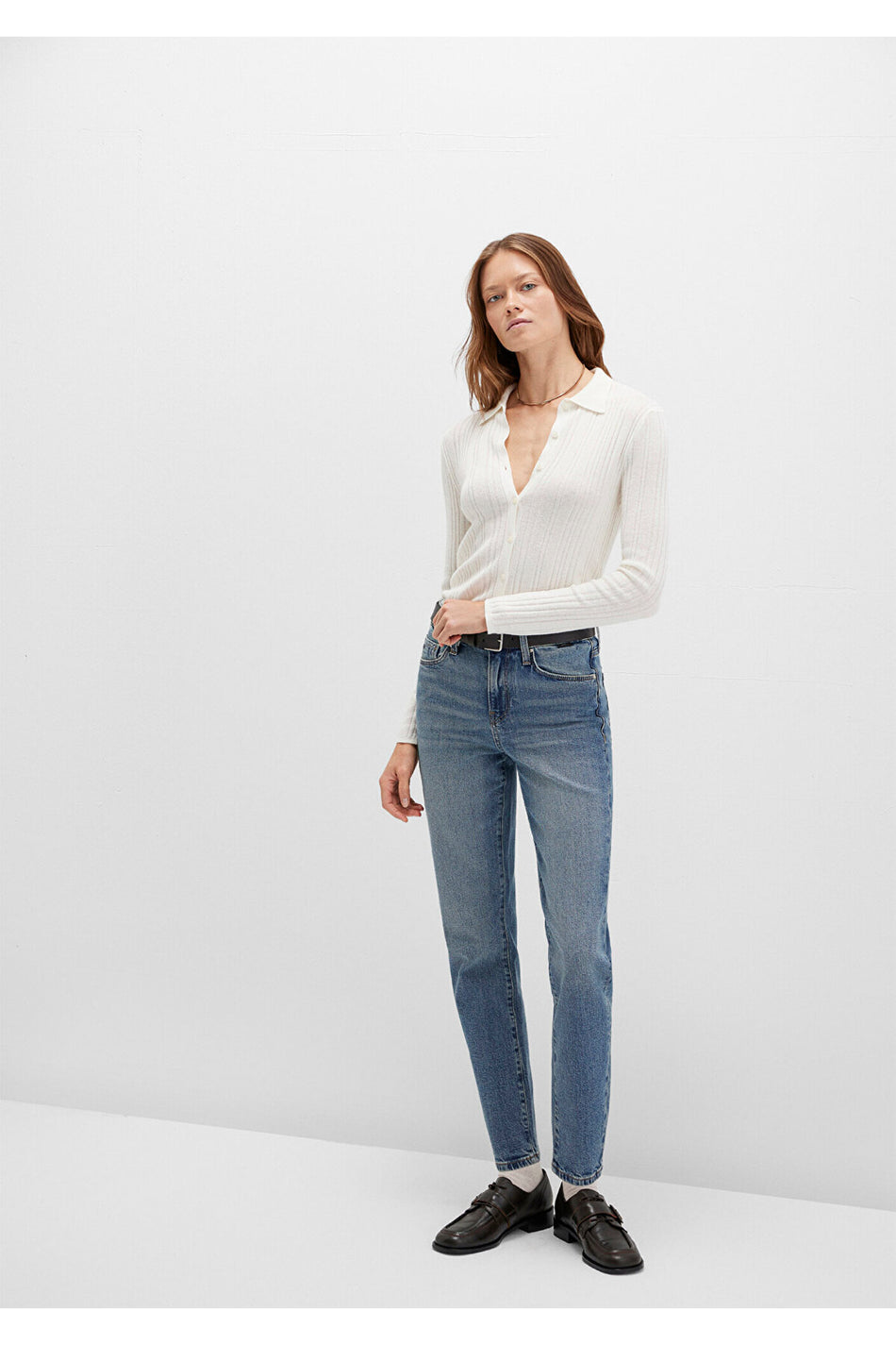 Mavi Jeans Cindy Classic Denim Shaded indigo 100277-90498 - MALLTURK
