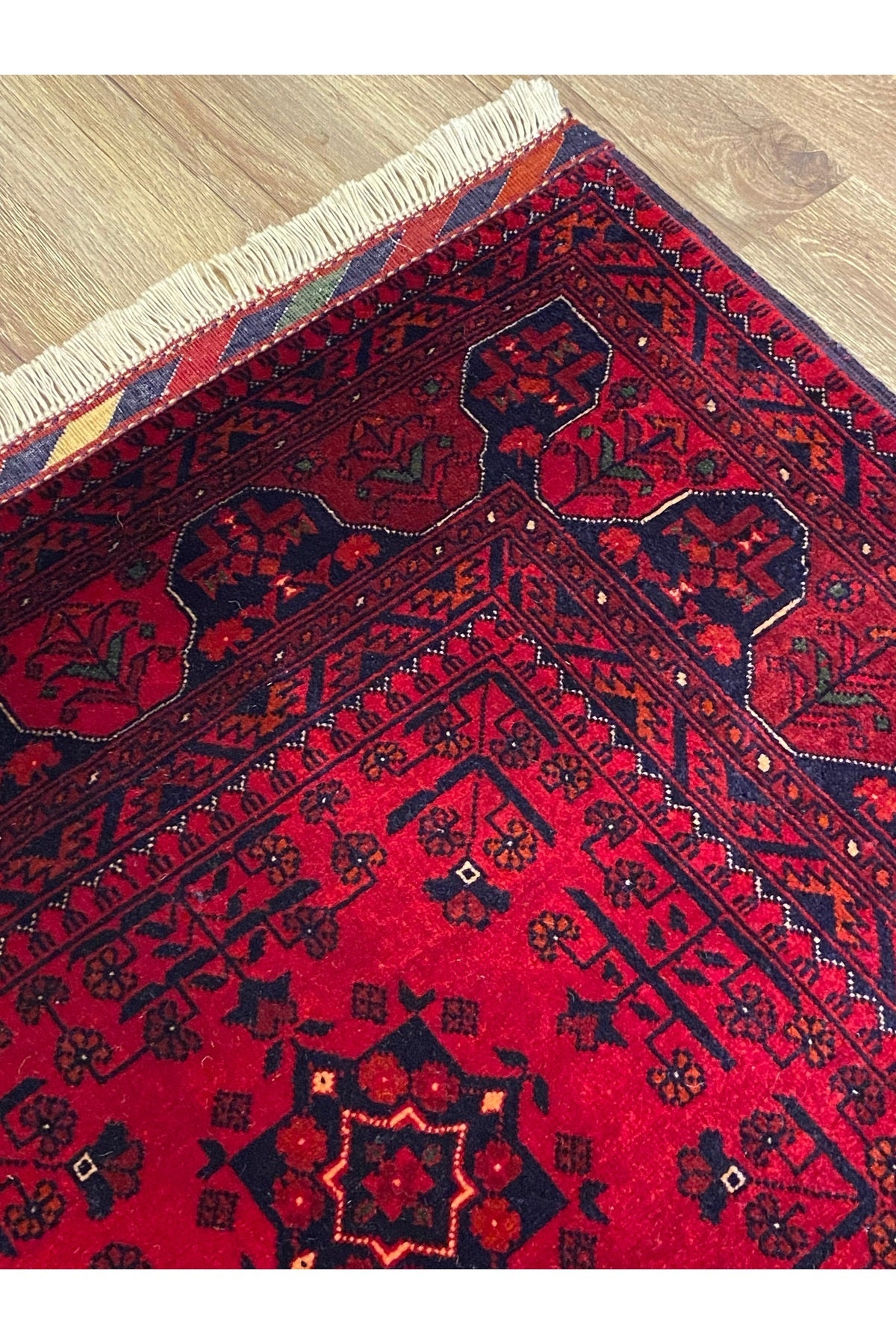 fethiyehalikilim Hand-Woven Afghan Bilecik Rug %100 Wool %100 Hand-Woven Natural Decorative Rug Handcrafted Original Design