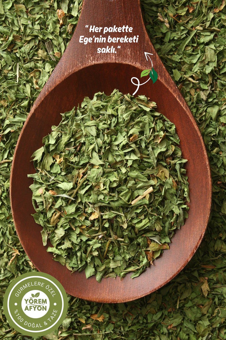 Gulcehre Yorem Afyon Famous Mugla Sun-Dried Fresh Crop Parsley | 65g. - MALLTURK