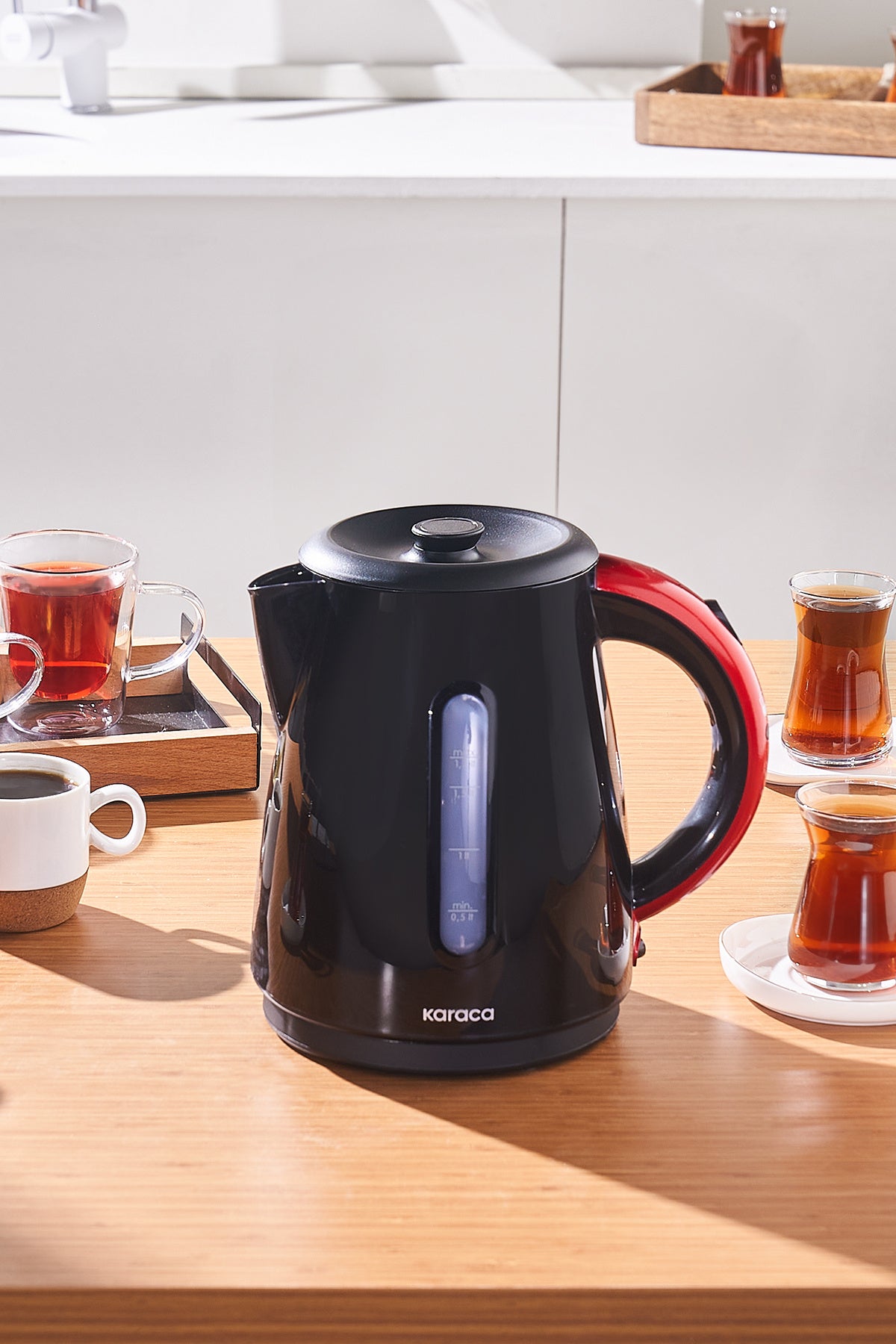 Karaca Energy-Efficient Kettle Tea Maker 1501 Redgold - MALLTURK
