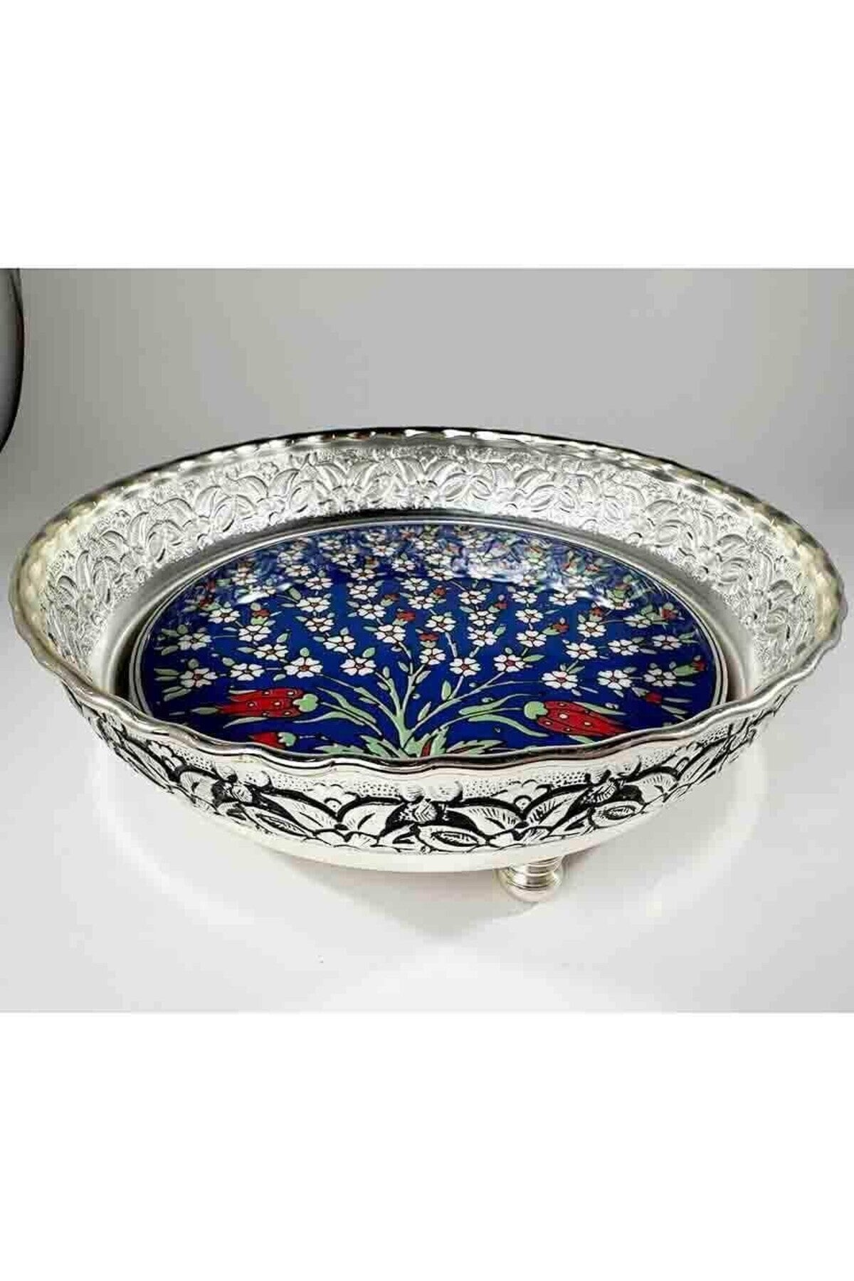 General Brands Handmade Tree of Life Patterned Candy Bowl, Elegant and Natural Design - MALLTURK