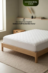 Alez Fabrikasi Cotton Quilted Fitted Mattress Protector - MALLTURK