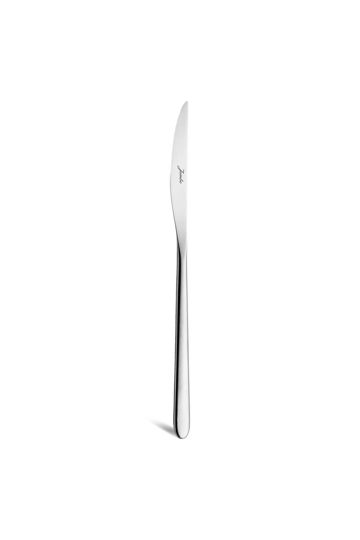 Jumbo 2004 84 Piece 12 Place Setting Steel Flatware Set - MALLTURK