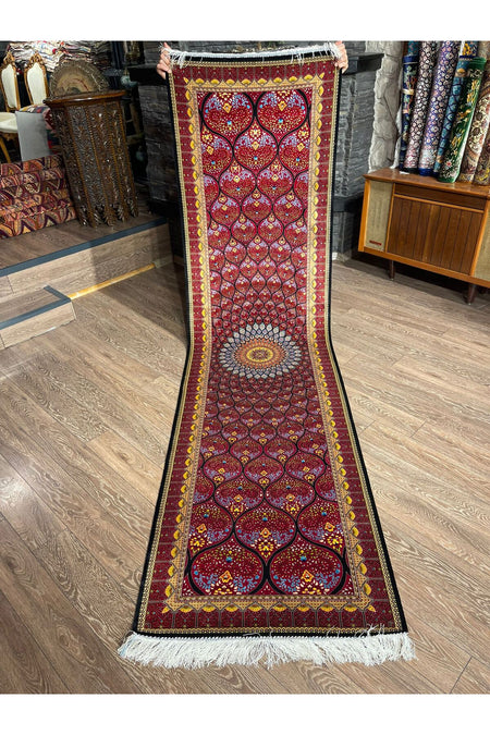 Rustikev Iranian Silk Runner - MALLTURK
