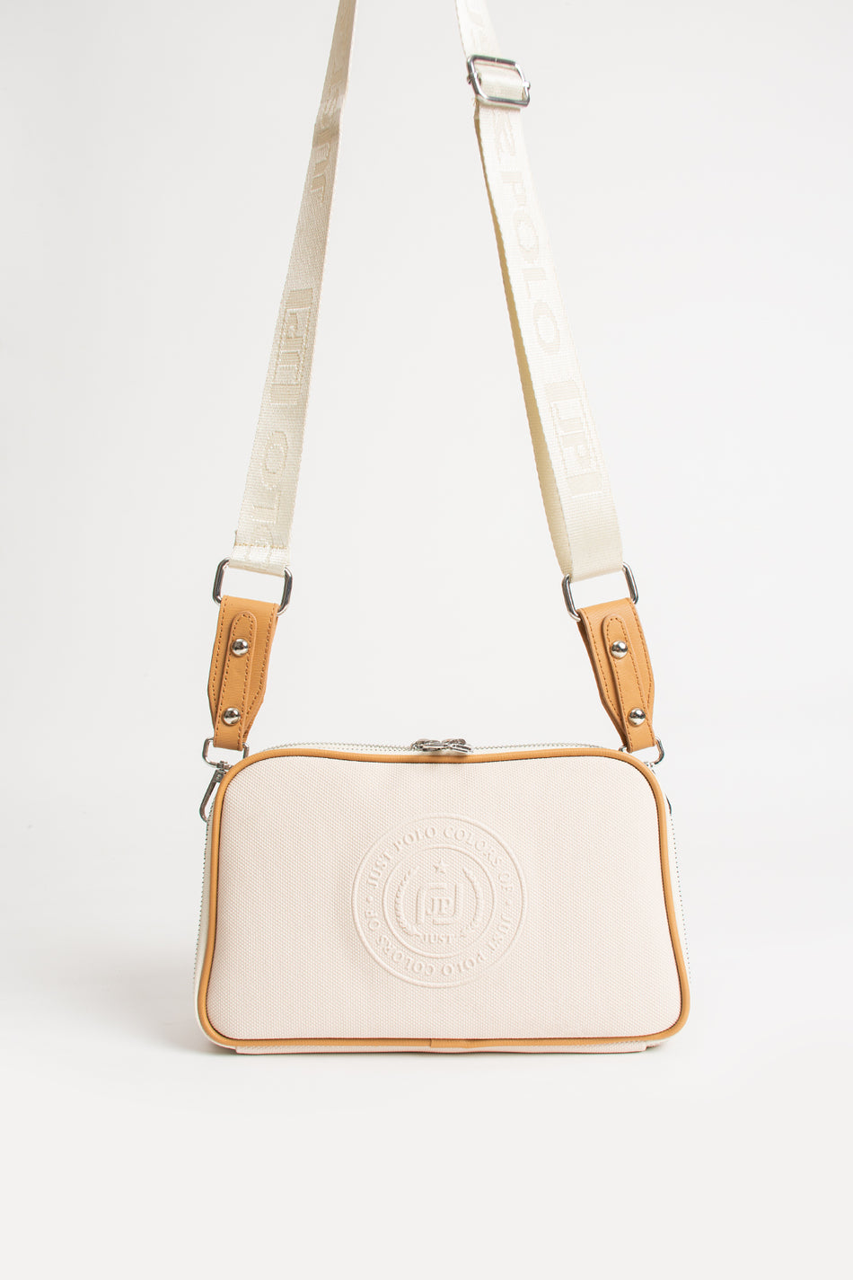 Just Polo Women's Shoulder & Messenger Bag SIZE: 16x26 cm Cream - MALLTURK