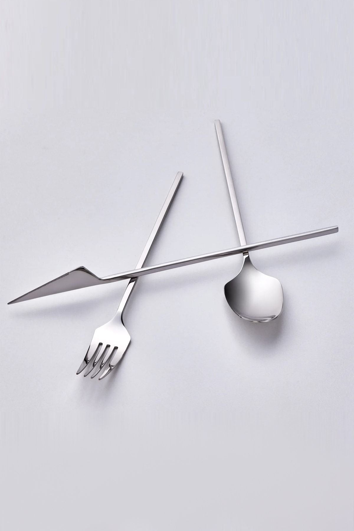 Karaca visal 316 Steel 84 Piece 12 Place Setting premium Flatware Set Boxed - MALLTURK