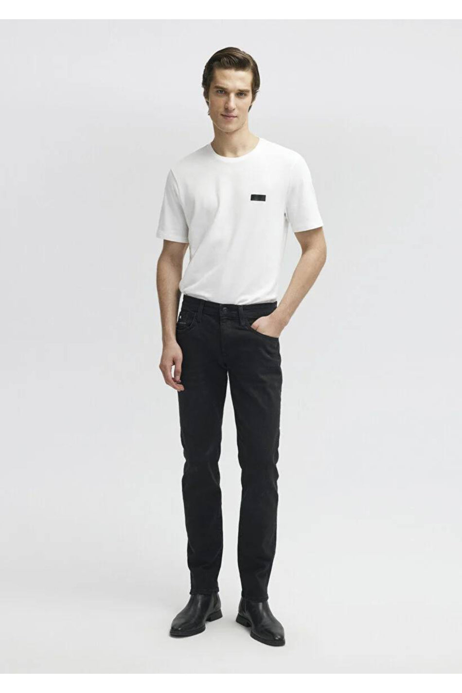Mavi Marcus Black Anthracite Jeans 0035184332 - MALLTURK