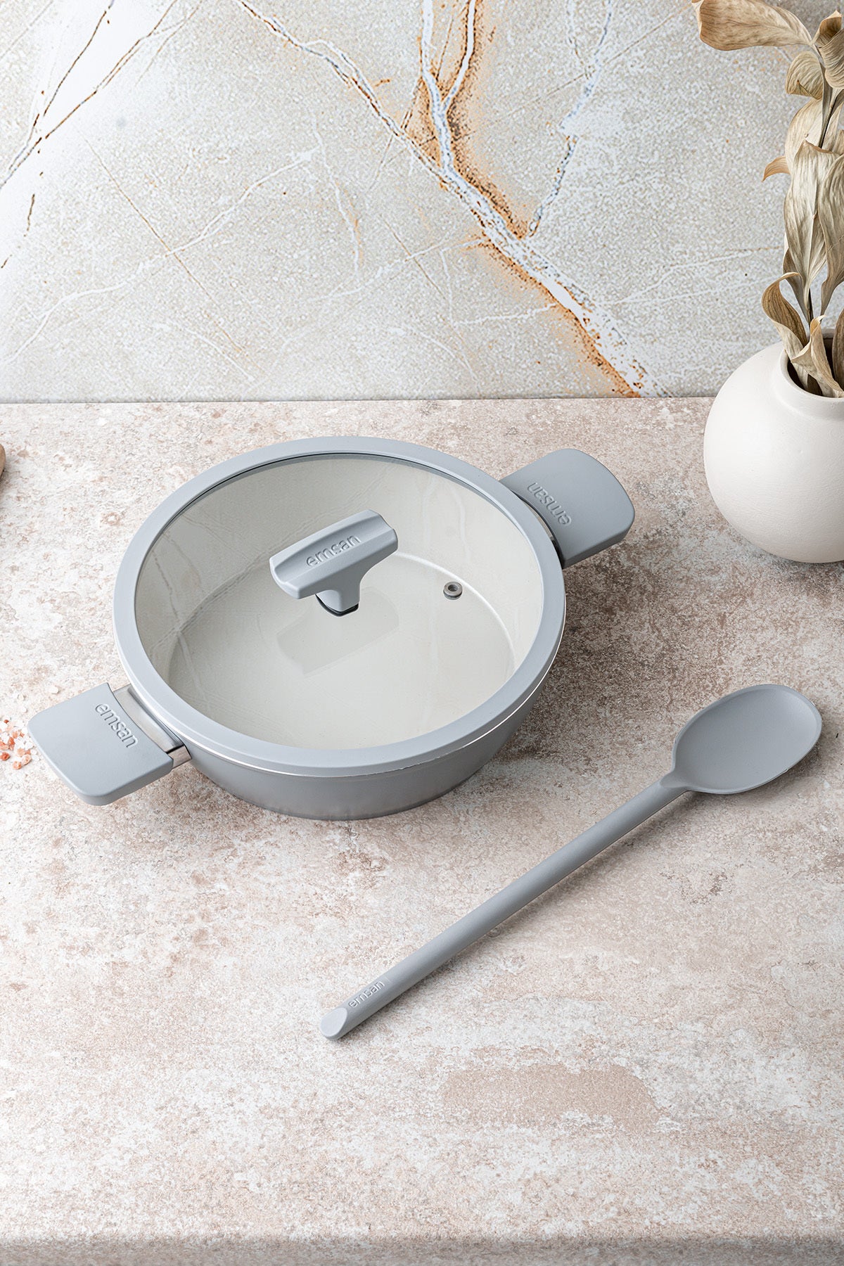 Emsan Swiss Cyrstal RS Saute Pan