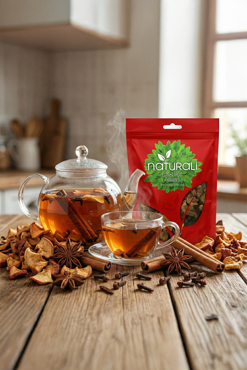 Naturali Apfel-Zimt-Nelke 2 x 100 gr