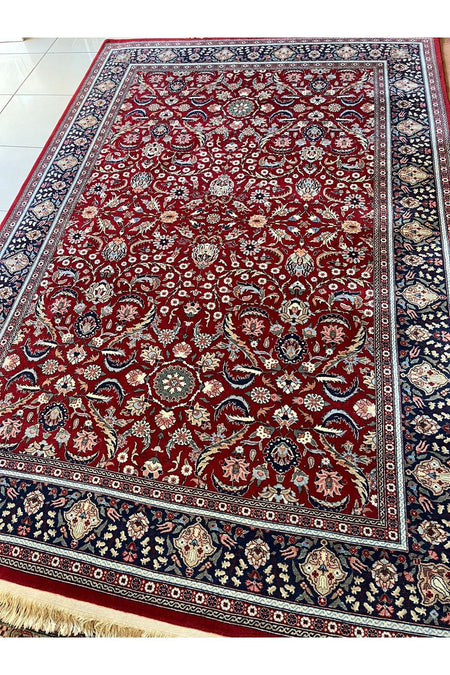 RD RAMAZAN DAG Hand Rug Art Hand-Woven Hereke Rug Signed Premium Quality 300x200 - MALLTURK