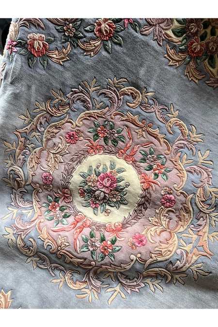 RD RAMAZAN DAG Hand Rug Art Hand-Woven Embossed Yuvarlak Chinese Rug Rug Premium Quality Size 260x260 - MALLTURK