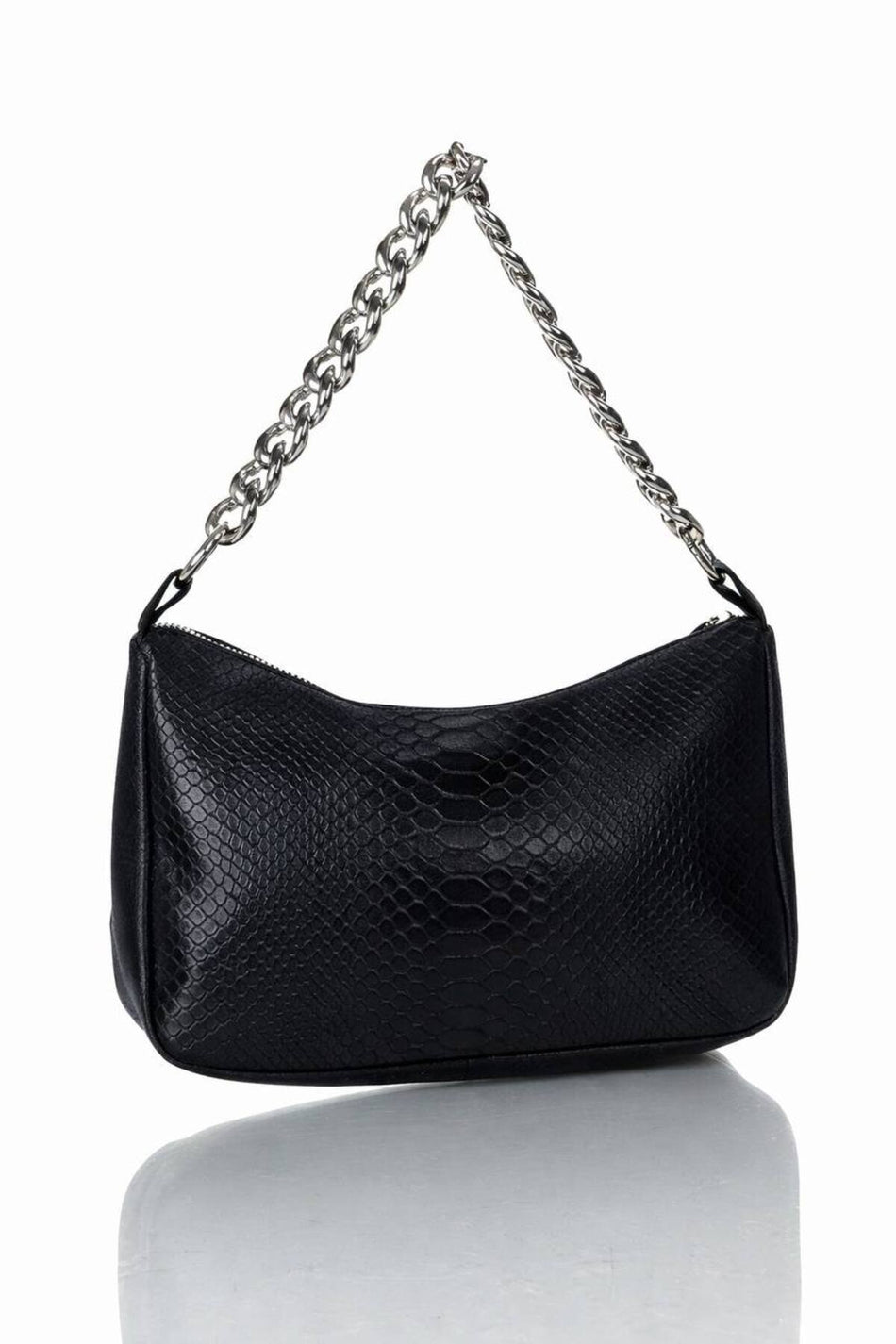 Fubileather Leather Women's Baguette Bag
