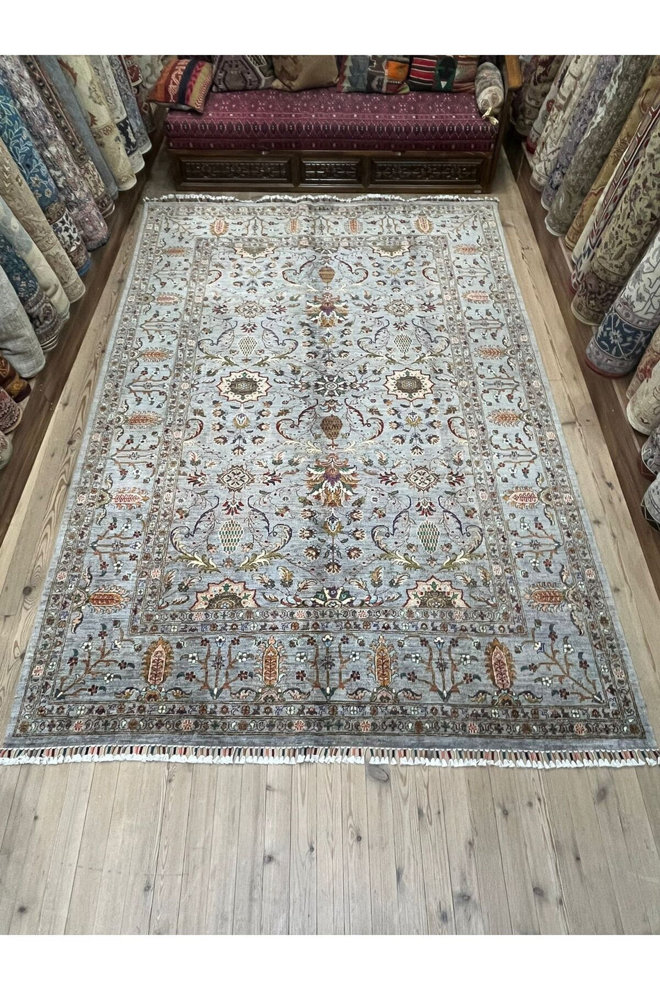 Sirvan Handwoven Afghan Rug - 304 x 208 - MALLTURK