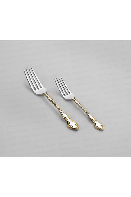 Nehir adriana altin Fork 84 Piece Spoon Knife Set - MALLTURK