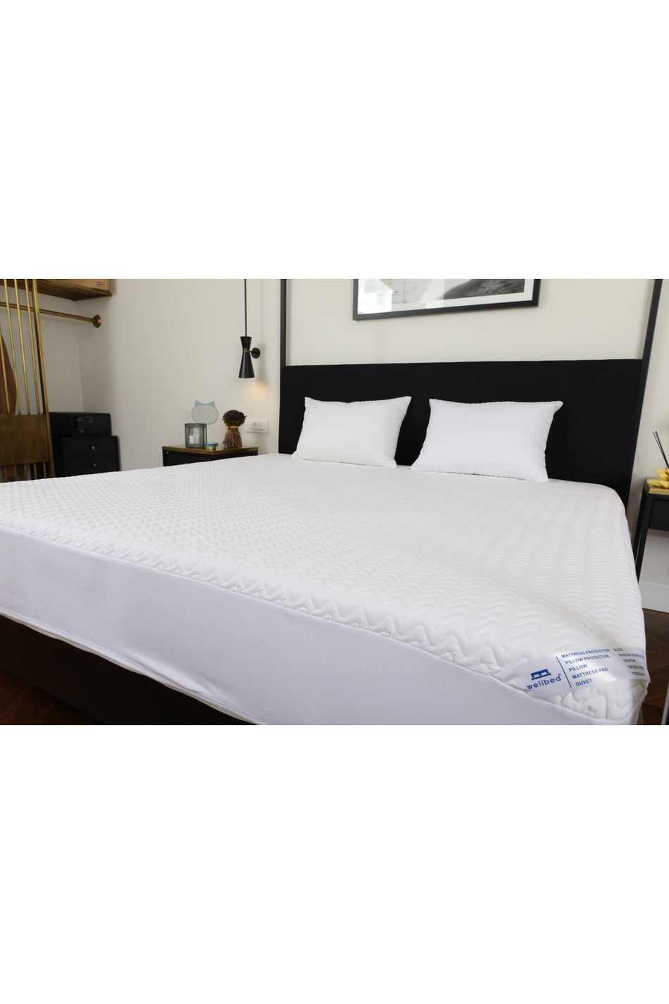 Genel Markalar Waterproof Cotton Quilted Fitted Mattress Protector - MALLTURK