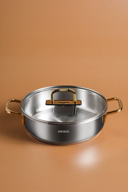 Karaca Macka Induction Compatible Saute Pan - MALLTURK