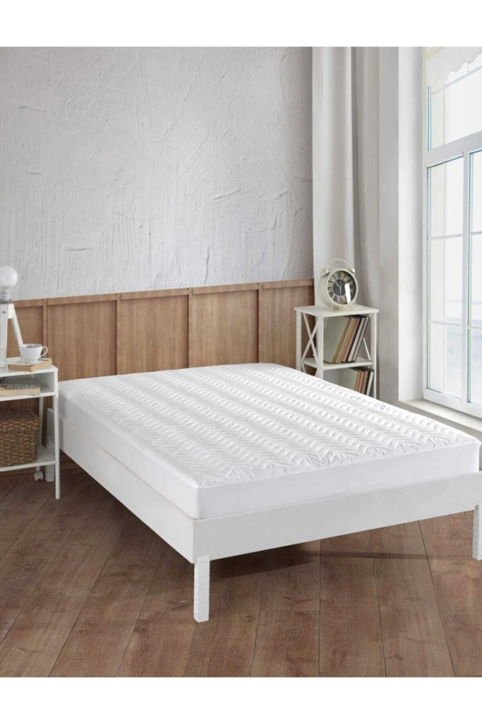 MODELHOME Waterproof Quilted Fitted Mattress Protector - MALLTURK