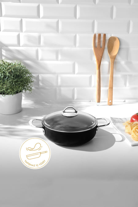 Nehir Titanium Saute Pan
