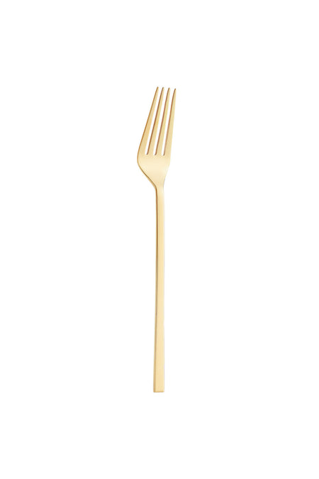 Emsan alba 18 Piece 6 Place Setting parlak gold tatli Boxed Flatware Set - MALLTURK