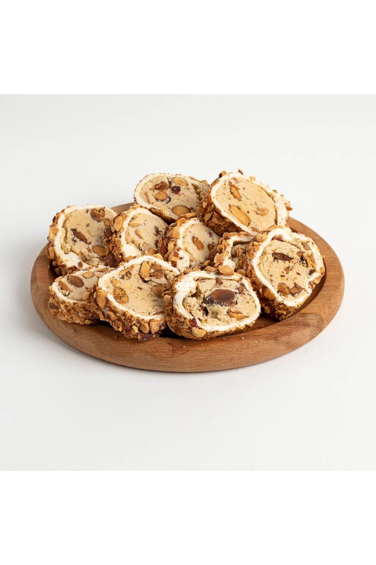 HALUK cerez Almond kremali Rolled Turkish Delight 250 - MALLTURK