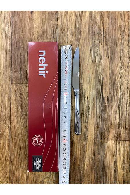 Nehir kuskanadi Plain 12 Piece Cake Knife - MALLTURK