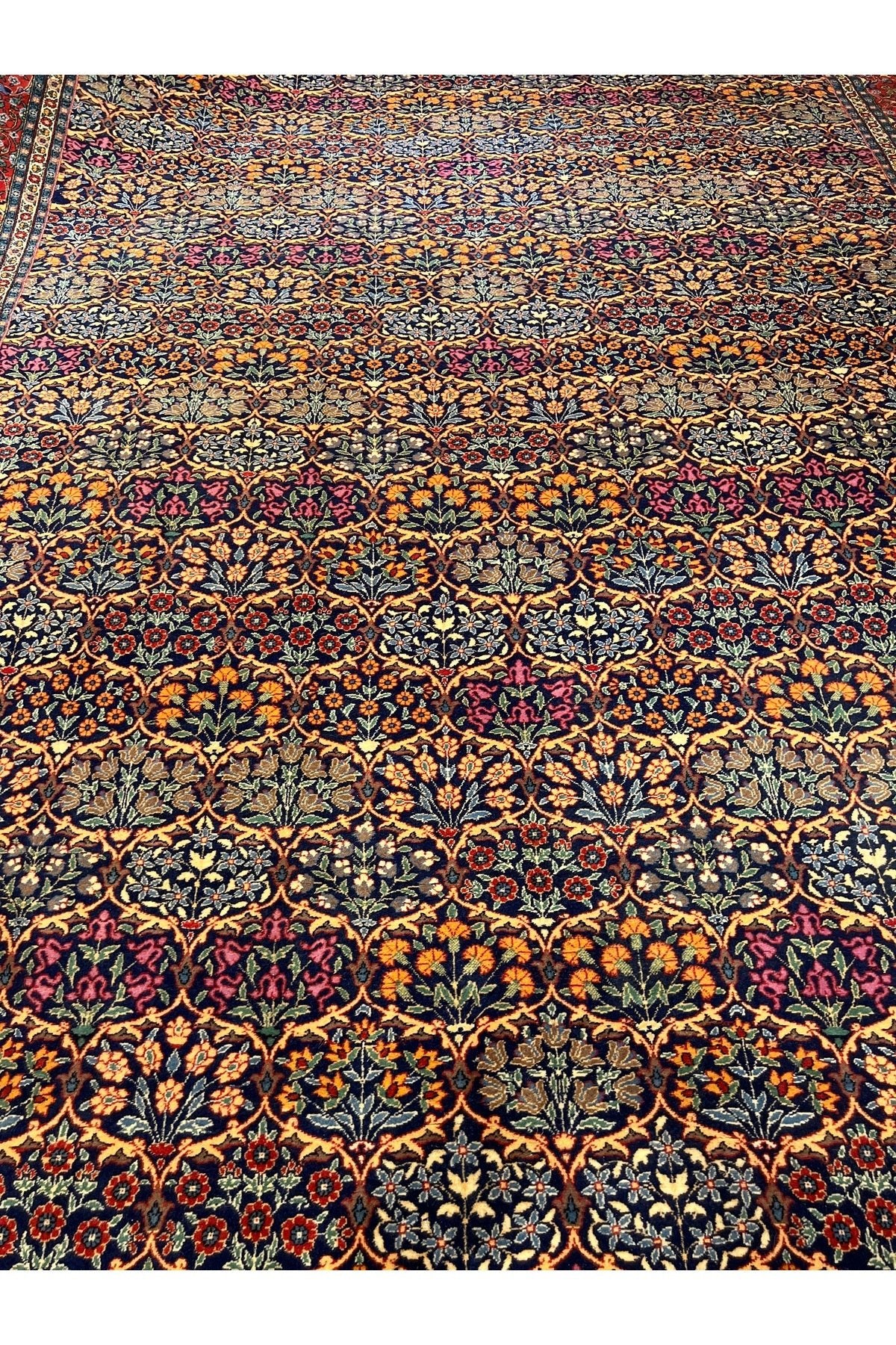 RD RAMAZAN DAG Hand Rug Art Hand-Woven Hereke Rug Karpuzlu Design Premium Quality Size 365x245 - MALLTURK