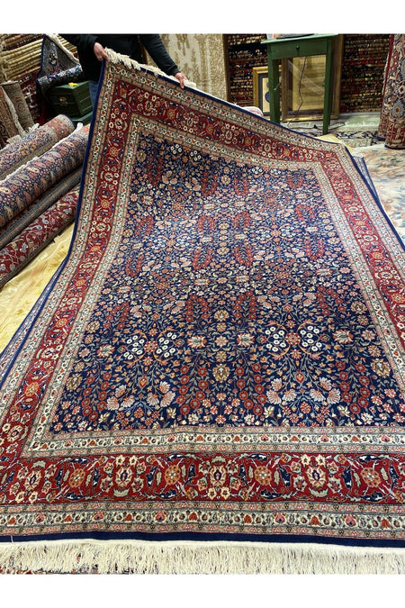 RD RAMAZAN DAG Hand Rug Art Hand-Woven Sumerbank Hereke Rug Seven Mountains Flower 100.Anniversary Series Premium Quality 300x200 - MALLTURK