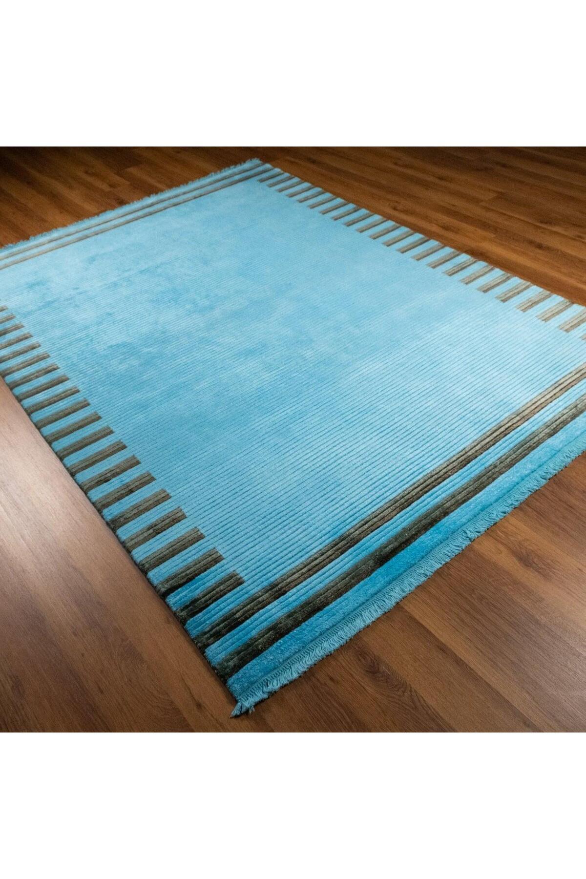 Halicizade Striped Pattern Handwoven Carpet - MALLTURK