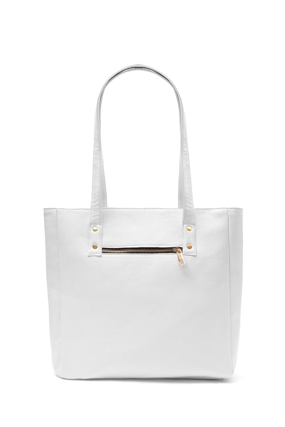 Fubileather Genuine Leather Medium Tote Bag Shoulder and Arm Bag